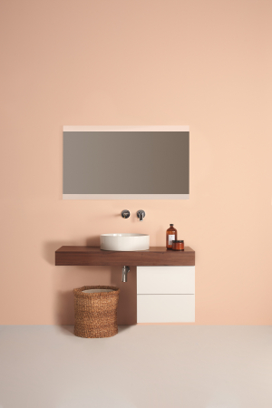 Blat pentru lavoar Ideal Standard Adapto 120 cm maro inchis [5]