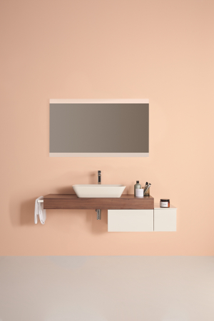 Blat pentru lavoar Ideal Standard Adapto 120 cm maro inchis [4]