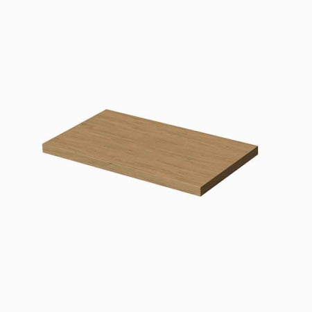 Blaturi pentru mobilier baie - Blat pentru mobilier 80 cm, lemn natural, Fluminia Rovere Naturale