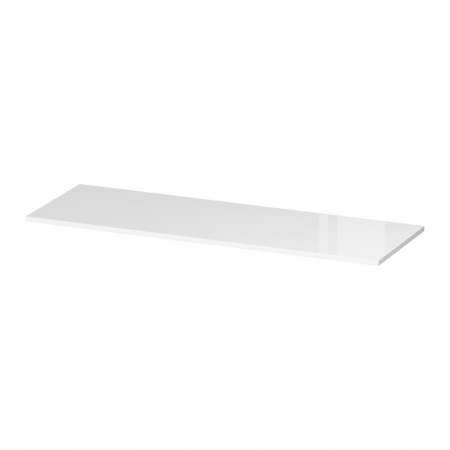 Blaturi pentru mobilier baie - Blat pentru mobilier baie Cersanit Larga 140 cm, alb