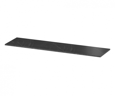 Mobilier baie - Blat pentru mobilier baie Cersanit Larga 180 cm, negru marmura