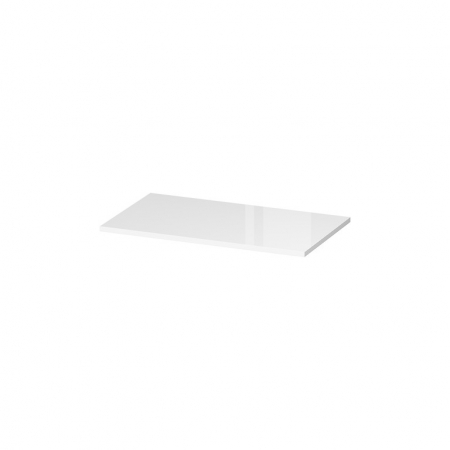 Blaturi pentru mobilier baie - Blat pentru mobilier baie Cersanit Larga 80 cm, alb