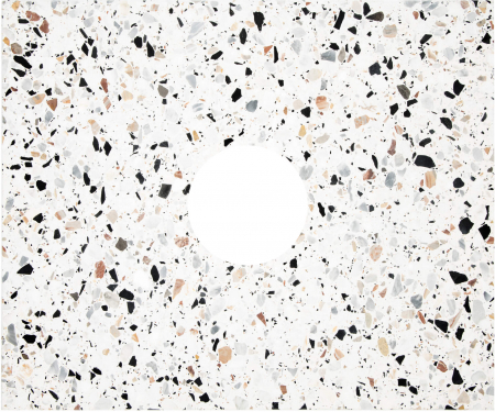 Blat compozit pentru lavoarul de baie, dimensiune 600x500 mm, Deante [1]