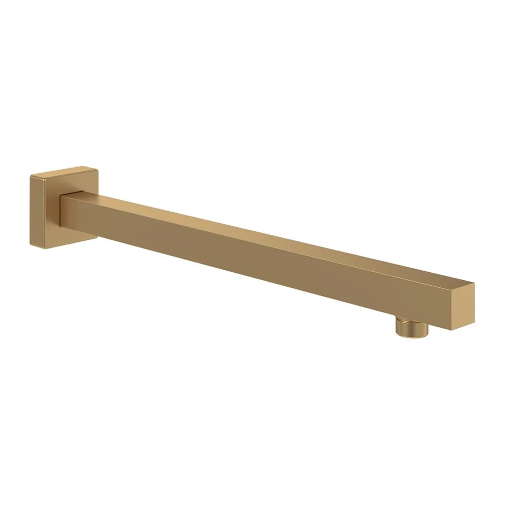 Sisteme de dus - Brat de dus 40 cm, auriu periat, patrata, Villeroy&Boch, Universal Showers