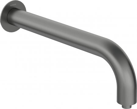 Baie - Brat dus fix 380 mm, culoare titan, Deante Silia