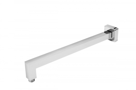 Brate si palarii dus - Brat dus fix FDesign Inula 400 mm, rectangular, crom lucios