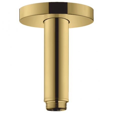 Brate si palarii dus - Brat dus pentru tavan auriu lucios 100 mm Hansgrohe S 100