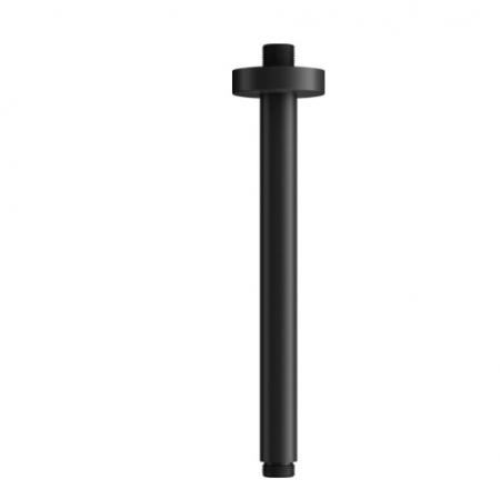 Brate si palarii dus - Brat dus pentru tavan culoare negru Deante 250 mm, Cascada
