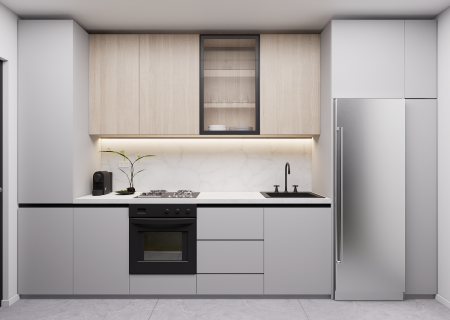 Bucatarii pe comanda - Bucatarie pe comanda Luce, realizata din PAL – model personalizabil