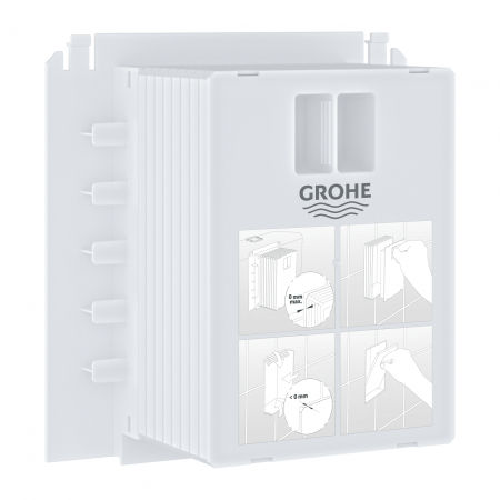 Rezervoare incastrate - Burduf vizitare Grohe pentru clapete S, compatibil cu rezervor Grohe Rapid SL/SLX