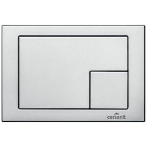 Rezervoare WC - Buton actionare pentru mecanism, patrat, crom mat, LINK CERSANIT