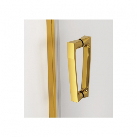 Cabina de dus aurie patrata 80x80 cm Sanswiss Cadura Opal, deschidere pe dreapta [2]