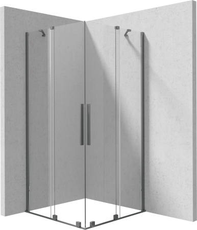 Baie - Cabina de dus titan patrata 80x80 cm Deante Prizma