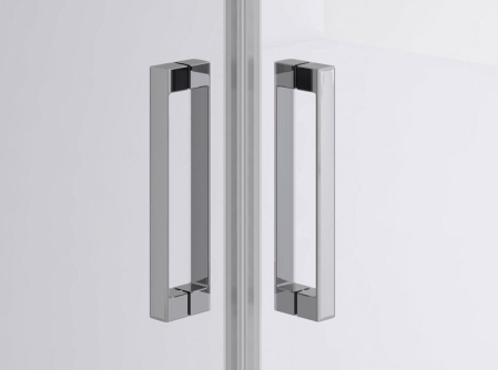 Cabina de dus patrata 80x80x190 cm, cu usi culisante, profil crom, Sanswiss Ocelia [3]