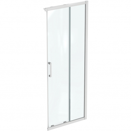 Usa dus glisanta cu segment fix 80 cm Ideal Standard Connect 2 profil alb mat [1]