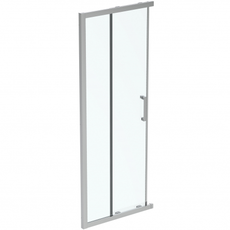 Baie - Usa dus glisanta cu segment fix 80 cm Ideal Standard Connect 2 profil crom lucios