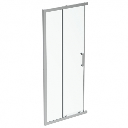 Baie - Usa dus glisanta cu segment fix 90 cm Ideal Standard Connect 2 profil crom lucios