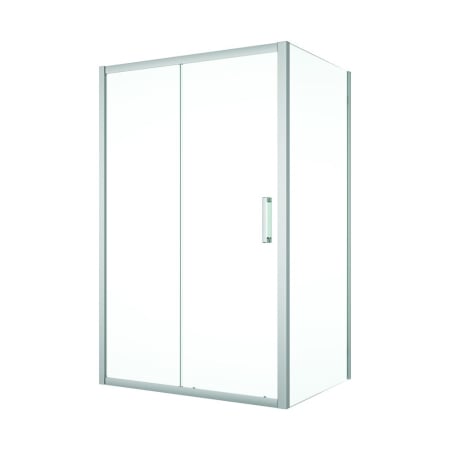 Cabina dus 120x80 cm cu usa culisanta, crom lucios, grosime sticla 5 mm, Sanswiss Ocelia [0]