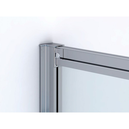 Cabina de dus completa SanSwiss Ocelia 140x80 cm, usa culisanta, sticla 5 mm, crom lucios [4]