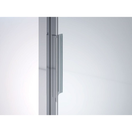 Cabina dus 140x100 cm cu usa culisanta, crom lucios, grosime sticla 5 mm, Sanswiss Ocelia [5]