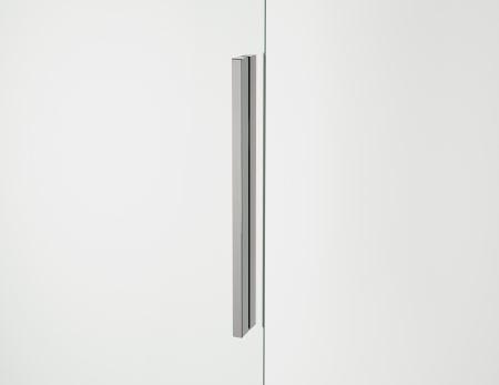 Cabina dus crom 140x100 cm cu usa culisanta, grosime sticla 8 mm, tratament anticalcar, Ronal Oriana [5]