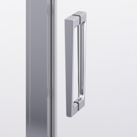 Cabina dus crom 70x70 cm cu usa pivotanta, grosime sticla 6 mm, tratament anticalcar, Ronal Divera [9]