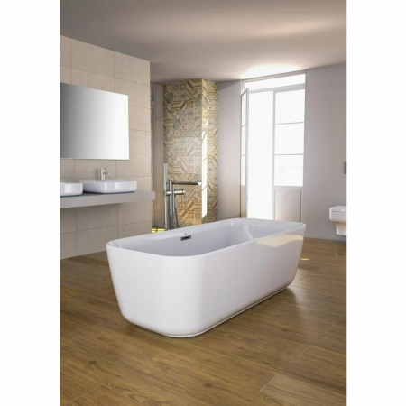 Cada baie freestanding Gala Mid, 170 x 74 cm, dreptunghiulara, alb lucios [3]