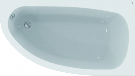 Cada baie pe colt Ideal Standard Hotline, asimetrica, 160x90 cm, orientare dreapta [1]