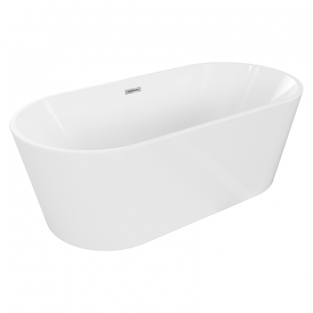 Cada baie freestanding 150 x 75 cm, ovala cu preaplin Ovale Foglia [5]