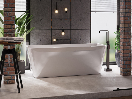 Cazi baie - Cada baie freestanding 170 x 75 cm, forma dreptunghiulara, Cosmo Foglia