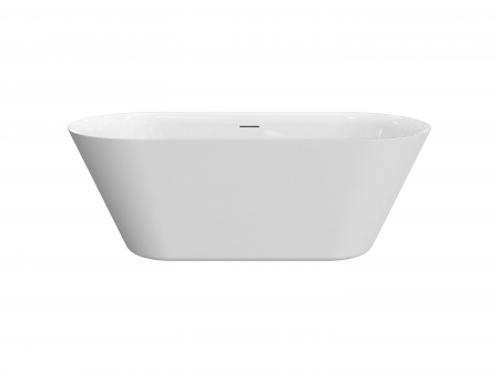 Baie - Cada baie freestanding alba, ovala, acril, 167 x 75 cm, Florida Viva