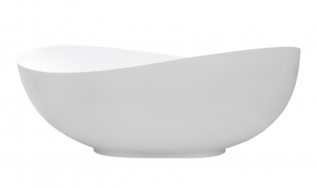 Cada baie freestanding Besco Siya, 172x100 cm, alb mat [1]