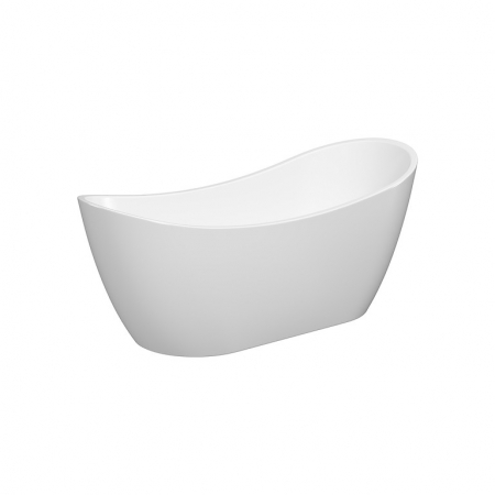 Cazi de baie freestanding - Cada baie freestanding Cersanit Zen, 182 x 71 cm, ovala, alb lucios