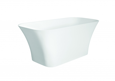 Cazi de baie freestanding - Cada baie freestanding dreptunghiulara, compozit, alba, 160 x 70 cm, Besco Assos