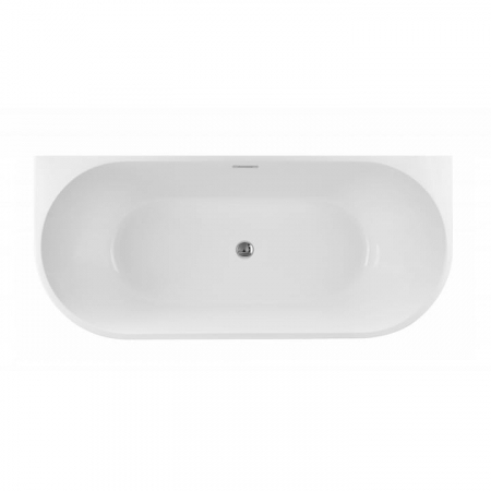 Cada baie freestanding, lipita de perete, 150 x 75 cm, Foglia Mara [4]