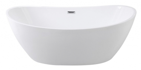 Cada baie freestanding ovala, acril, 170 x 80 cm, Besco Ayla [1]