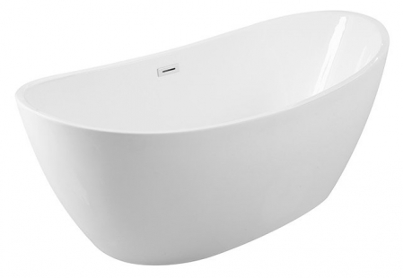 Cazi de baie freestanding - Cada baie freestanding ovala, acril, 170 x 80 cm, Besco Ayla