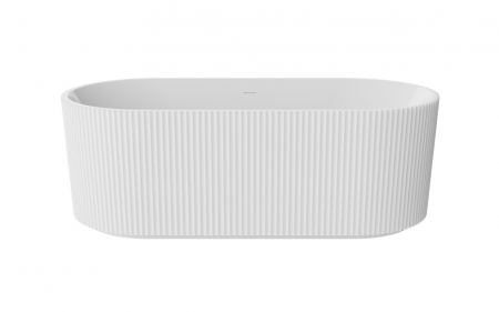 Cazi de baie freestanding - Cada baie freestanding, ovala, alba, 3D, Besco Giuliana, 170x80 cm