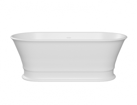 Cada baie freestanding ovala, compozit, 170 x 84 cm, Cast Marble Alcamo [6]