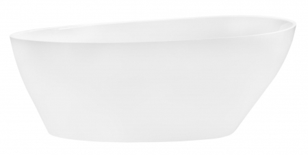 Cada baie freestanding ovala, compozit, alba, 170x72 cm, Besco Goya [1]