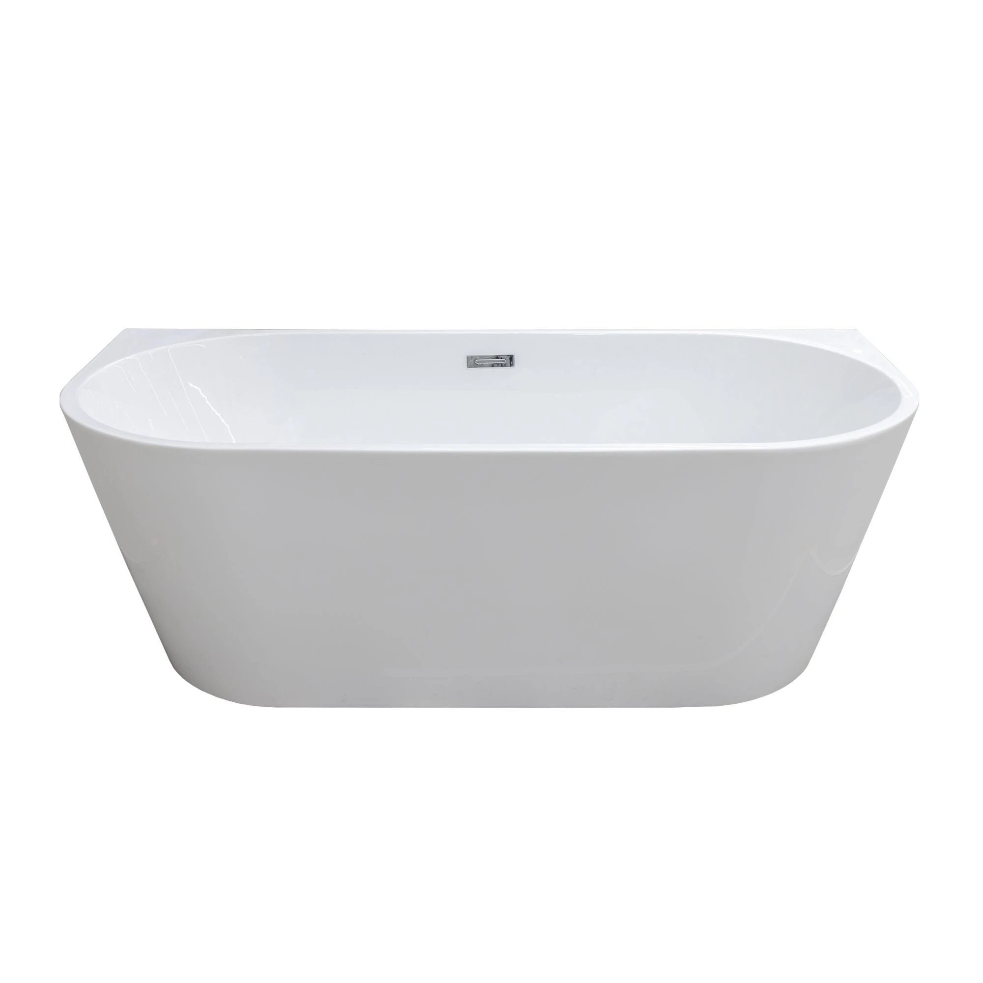 Cada baie freestanding, lipita de perete, 170 x 80 cm, Foglia Mara [2]