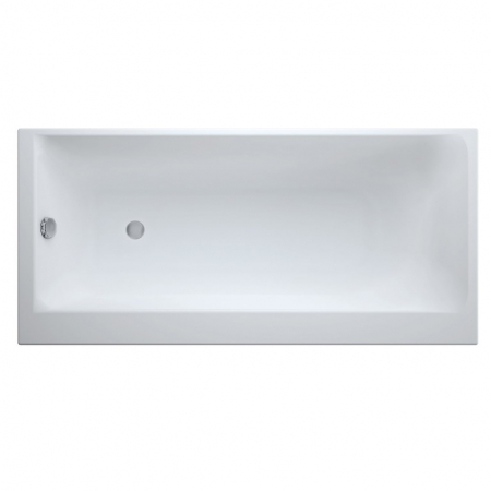 Cazi de baie dreptunghiulare - Cada baie incastrata Cersanit Smart, 170 x 80 cm, orientare stanga, alb lucios