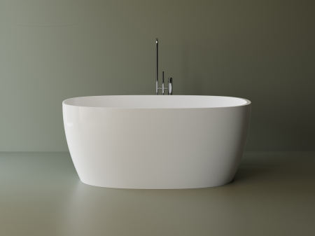 Cazi de baie ovale - Cada de baie freestanding compozit 150x70, ovala, Foglia Cecilia
