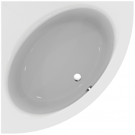 Cada baie pe colt Ideal Standard Connect Air, asimetrica, 130x130 cm [1]