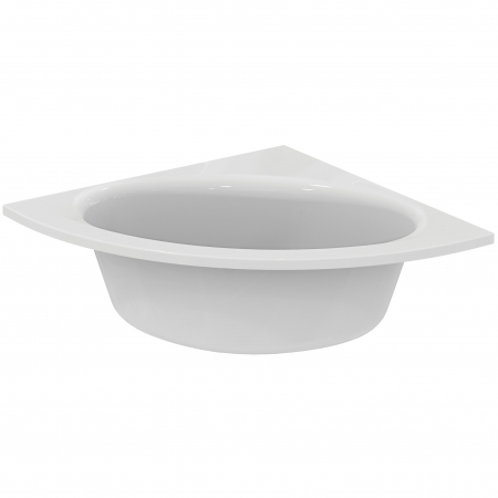 Baie - Cada baie pe colt Ideal Standard Connect Air, asimetrica, 130x130 cm