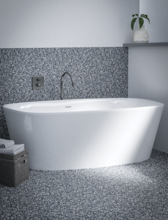 Cada baie freestanding Ideal Standard Dea, 180x80 cm, alb lucios [4]