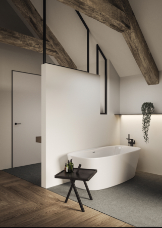 Cada baie freestanding Ideal Standard Dea, 190x90 cm, alb lucios [5]