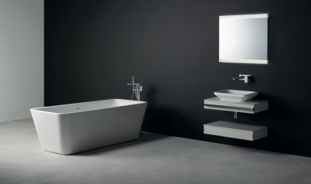 Cada baie freestanding Ideal Standard Tonic II, 180x80 cm, alb lucios [2]