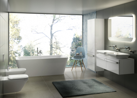 Cada baie freestanding Ideal Standard Tonic II, 180x80 cm, alb lucios [1]