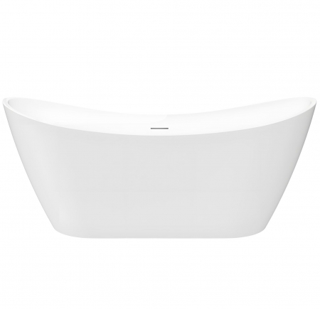 Cazi - Cadă freestanding Rea Ferrano, alb lucios, 170 x 80 cm